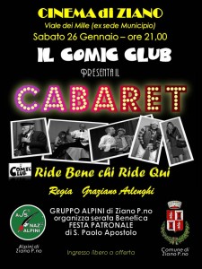 Cabaret 26/01/2013