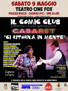 Cabaret 9/05/2015